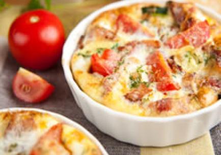 Omelet uit de oven Omelet uit de oven